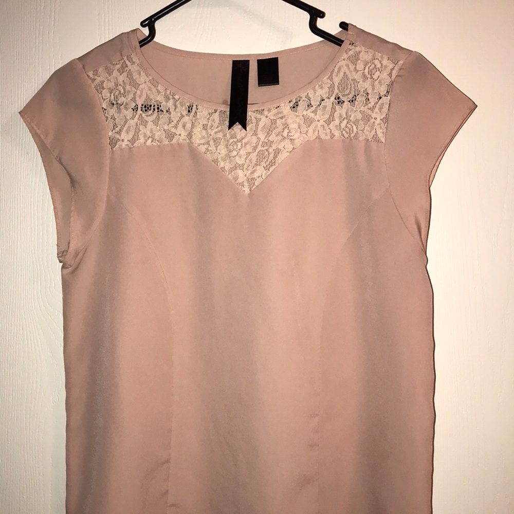 Light pink blouse